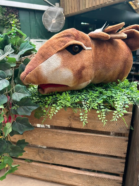 Stegosaurus Puppet Head