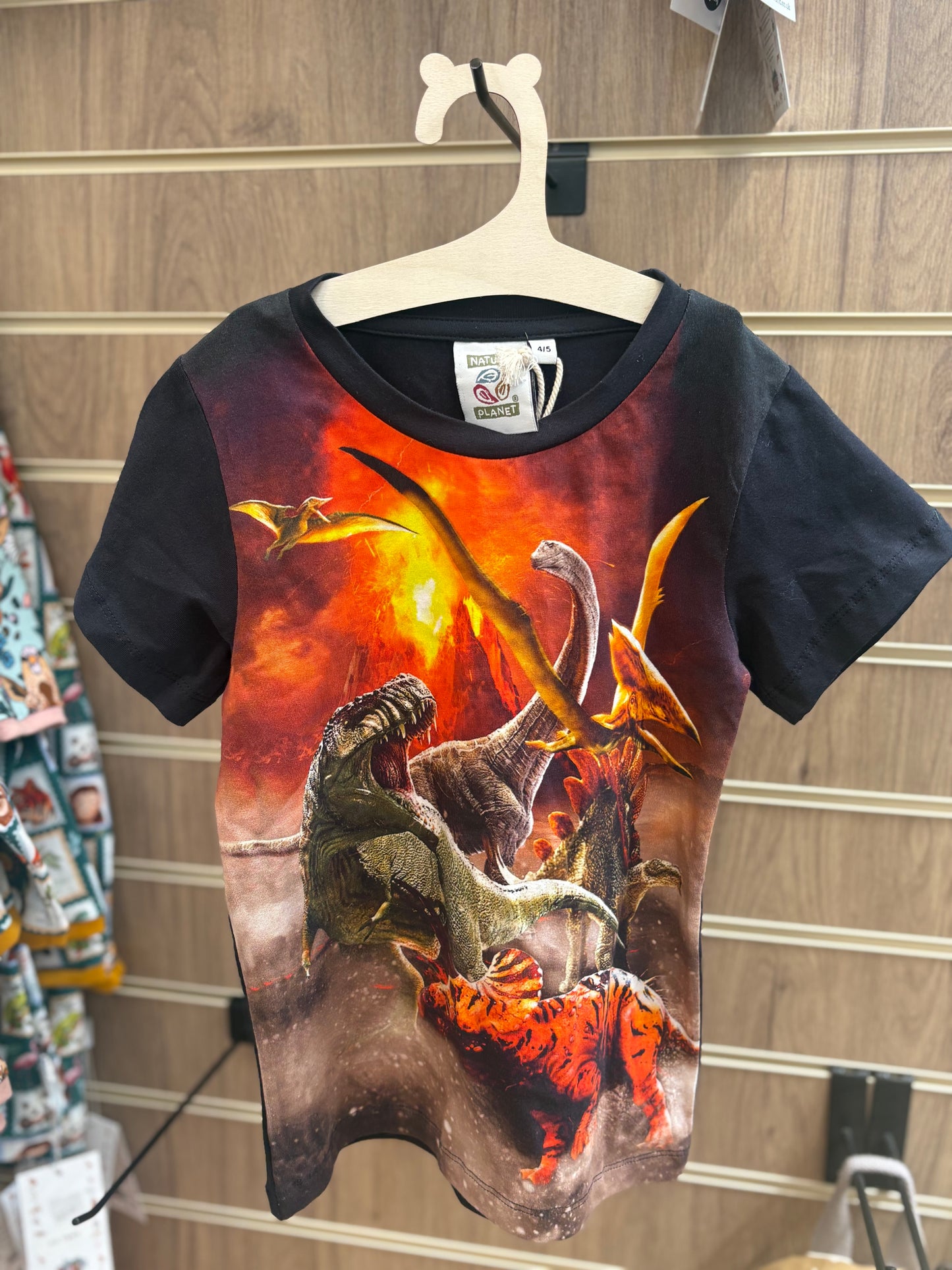 Volcano Dino Kids T-shirt