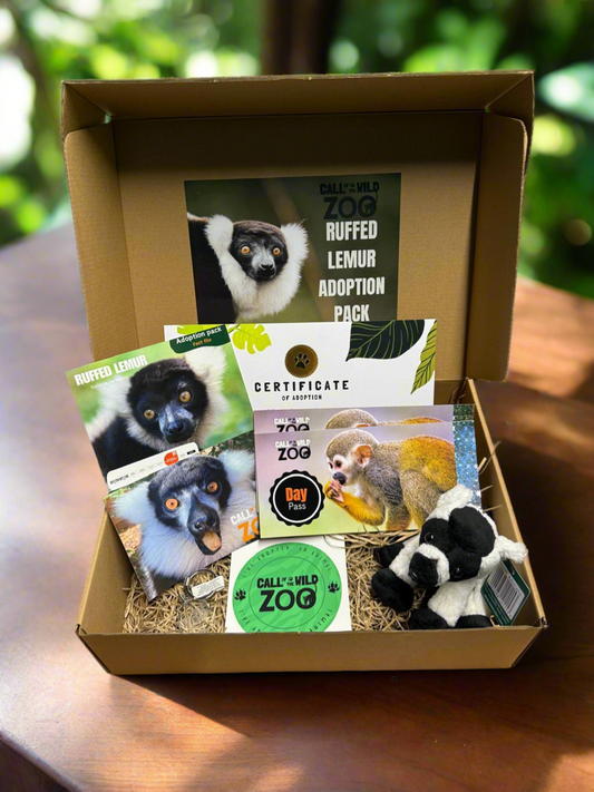 Ruffed Lemur Adoption Pack