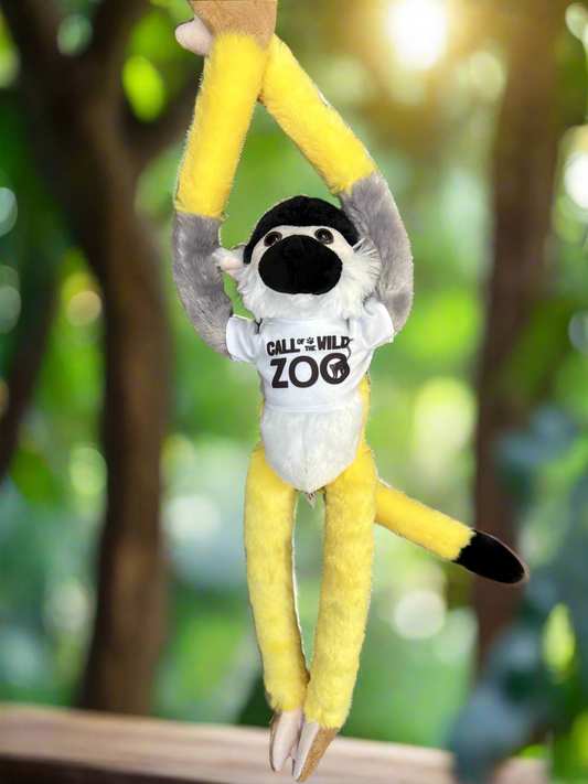 Hanging Squirrel Monkey Plush