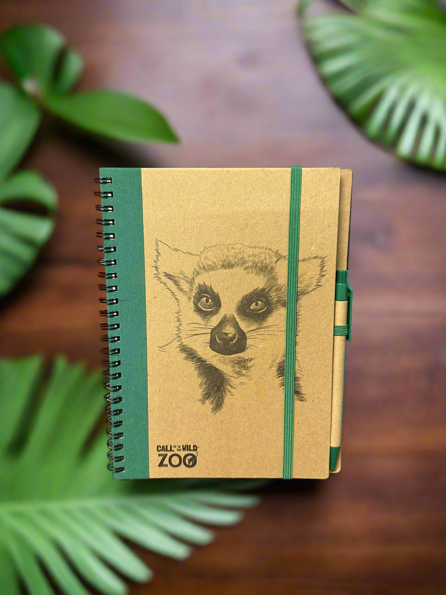 COTW Zoo Lemur Notepad & Pen Set