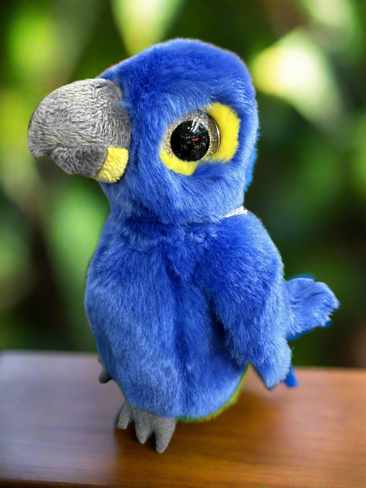 Glitter Eyes Hyacinth Macaw Plush