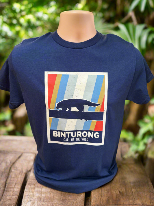 Binturong on Branch Logo T-Shirt