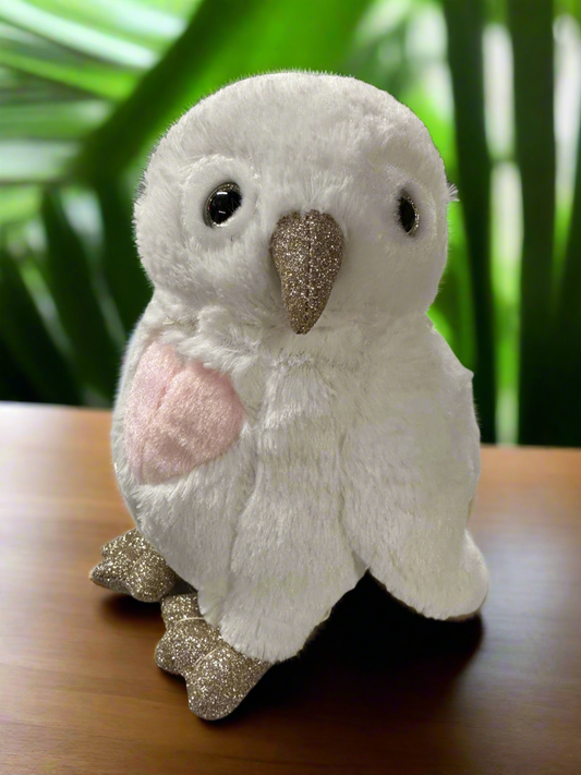 Lovely hearts Owl Plush