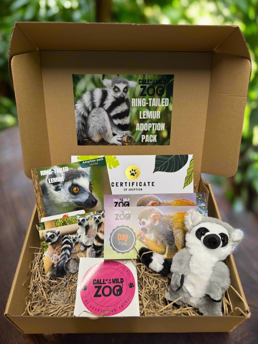 Lemur Ultimate Gift - Adoption Pack and Experience Voucher for one