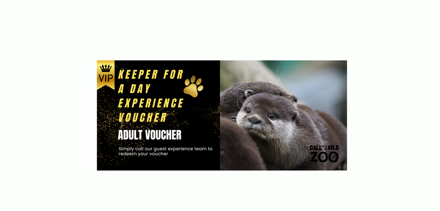 Keeper for the day adult voucher for one