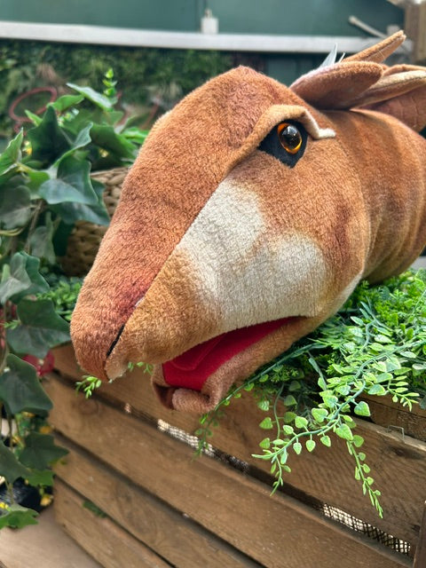 Stegosaurus Puppet Head