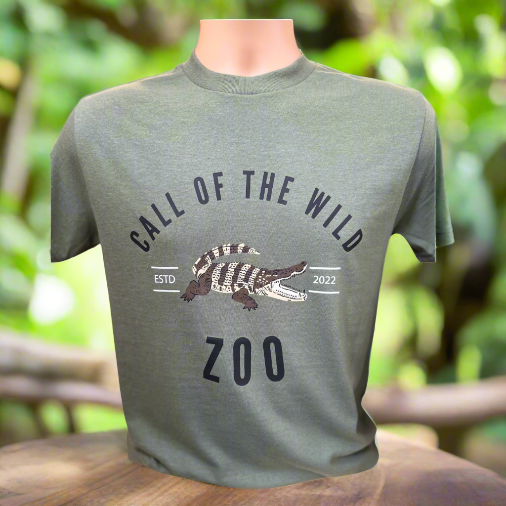 Military Green COTW Crocodile T-Shirt