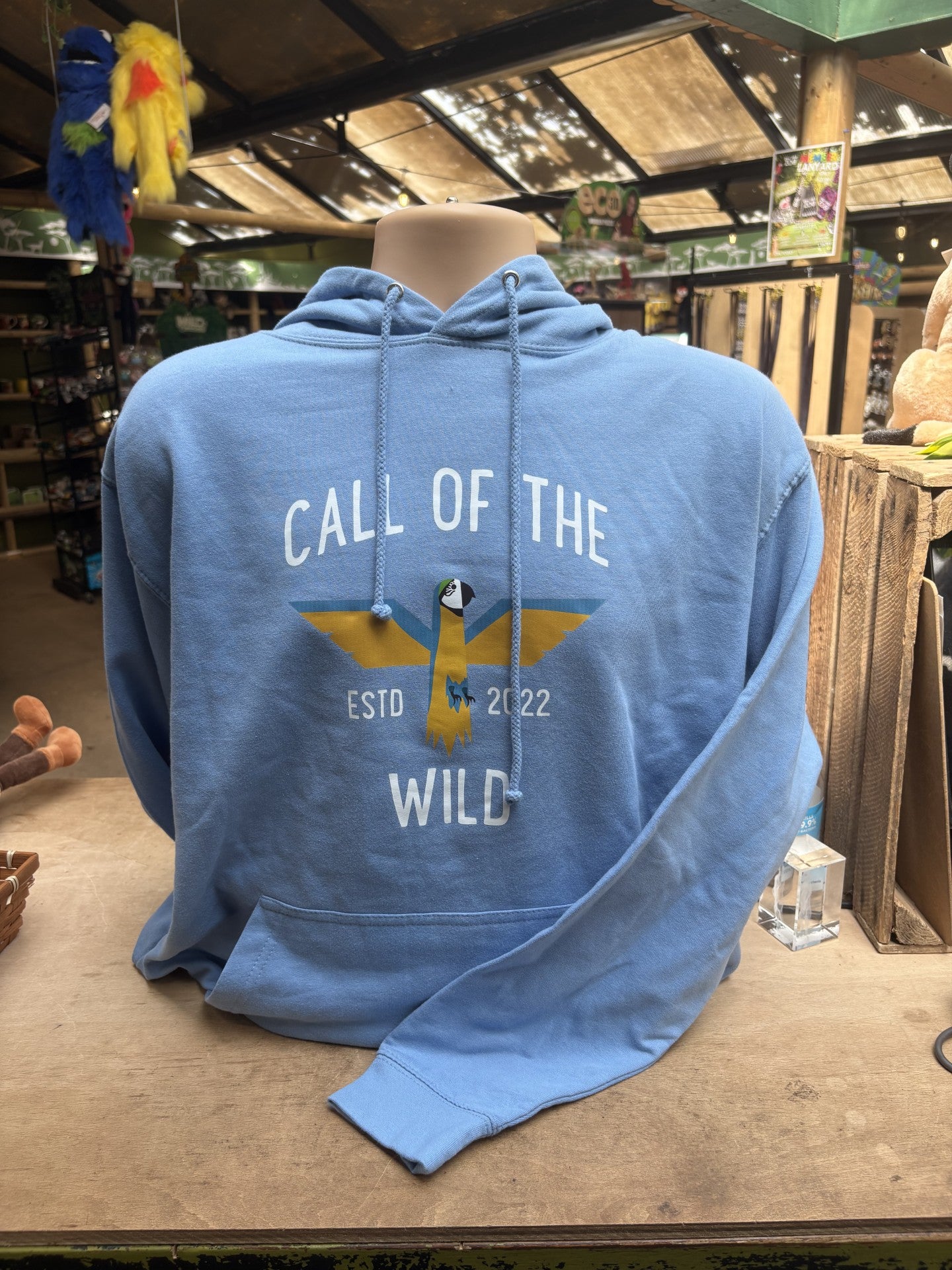 COTW Blue Parrot Hoodie