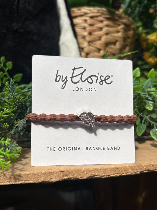 Leaf with Brown Bangle Band
